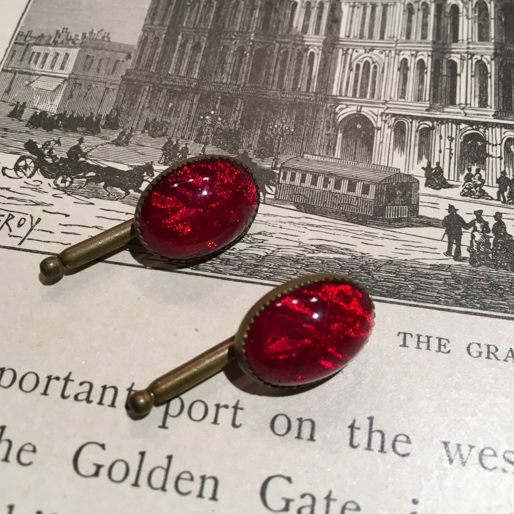 Vintage Button Studs